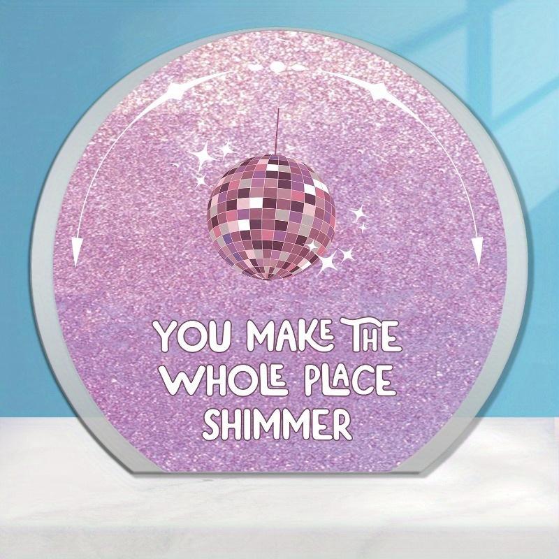 

Disco Party Decor - Versatile Sparkling Accent for Weddings & Special Events чистый