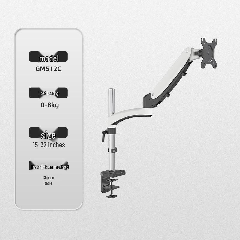 Wall Mount Monitor Arm for Computer Screen Display