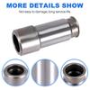 A58X-For BRP For Seadoo Spark End GTI GTS 90 900 HO Ace 2-Up 3-Up Trixx Output Shaft Sleeve 420947573 2 Pcs Jetski Parts