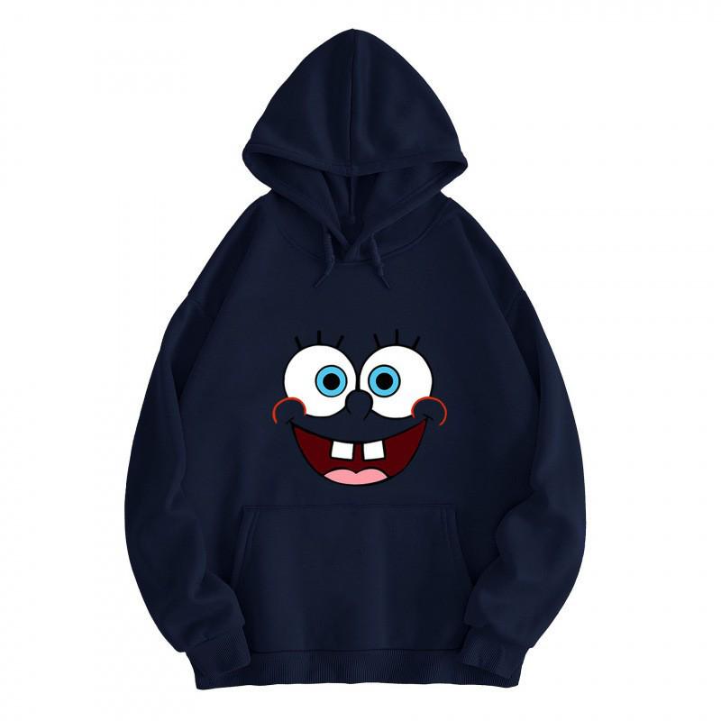 Smiley Face SpongeBob Unisex Hooded Sweatshirt - Trendy & Fashionable 2025 Edition