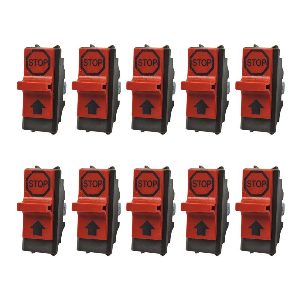 Replacement Part Rocker-Style Switch Tool-free Installation Straight Pin Orientation Chainsaw Repair For 365XT 372XP