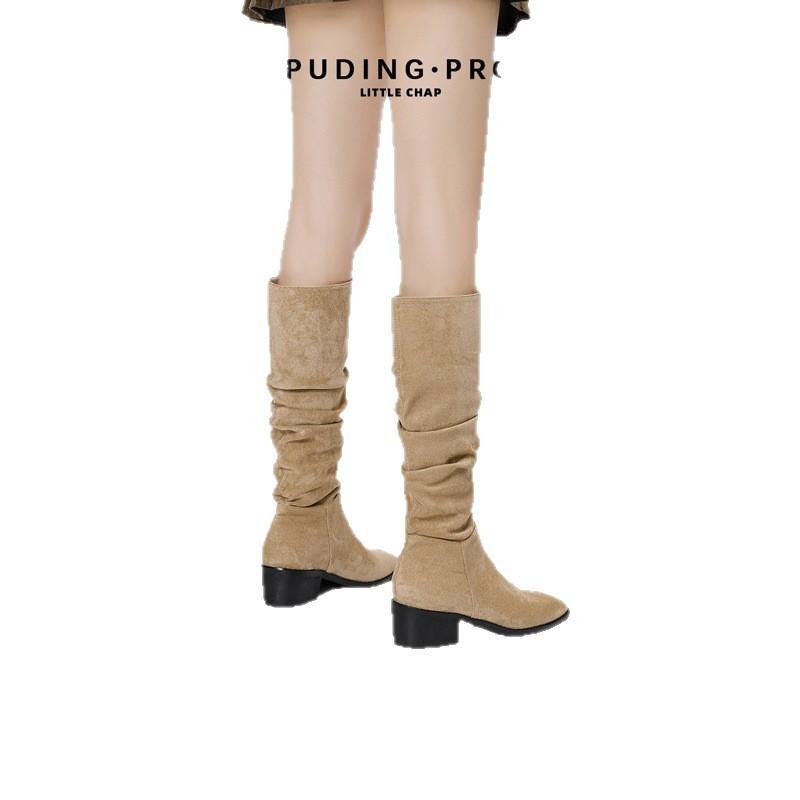 The inner height is increased by 8cm, and the long boots are fashionable for children to wear in autumn. The large tube circumference is widened a