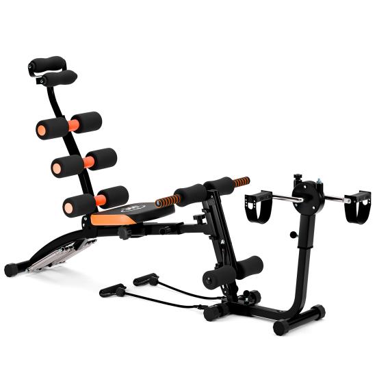 Ab Machine, Ab Workout Bench for Home Gym, Multi-Functional Adjustable Ab Crunch Machine, Ab Exercise Equipment for Total Body Workout