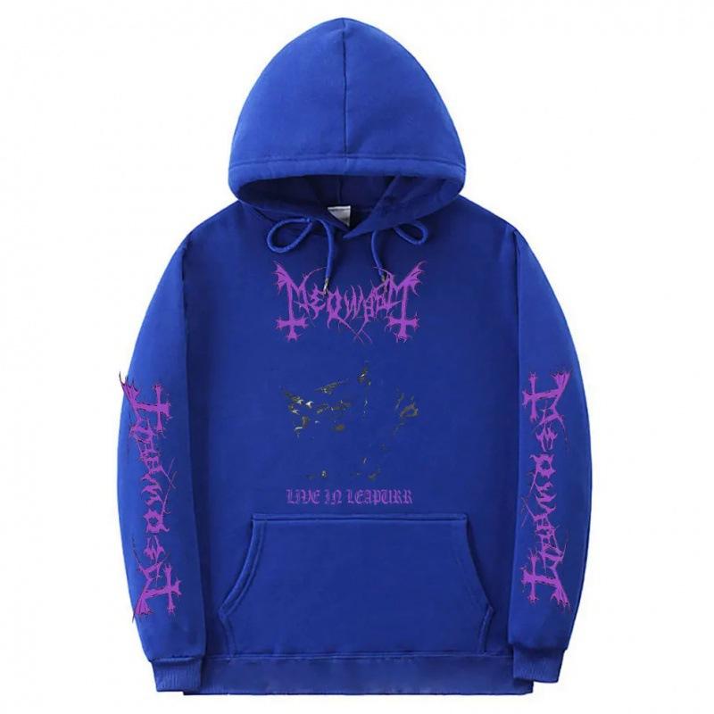 90s Vintage Mayhem Band Live In Leapurr Hoodie