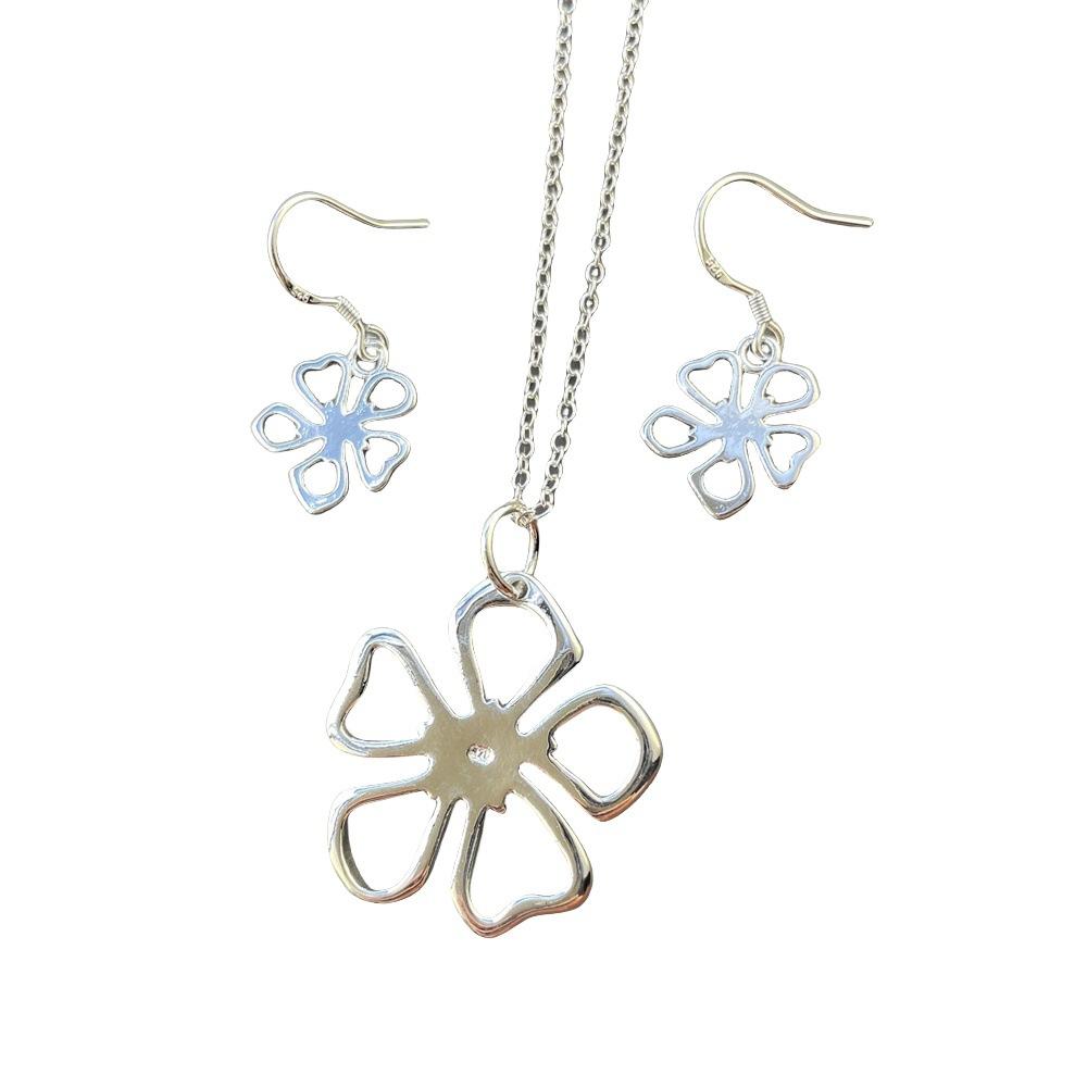 Zestaw Naszyjnik Kolczyki Kao Wisiorek Kolczyki Biżuteria Butikowa