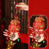 Fu Word Spring Festival Pendant Wind Chimes New Year Decorations Fashion Good Luck Ornaments  Home