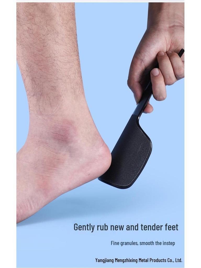 U-shaped Double-sided Foot File & Scrubber for Removing Dead Skin