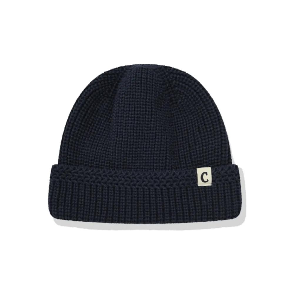 Authentic C Logo Short Beanie Navy CO2304CA58NA 275588 F