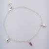 BELLOOGGI Pink Tourmaline Little Star Bracelet