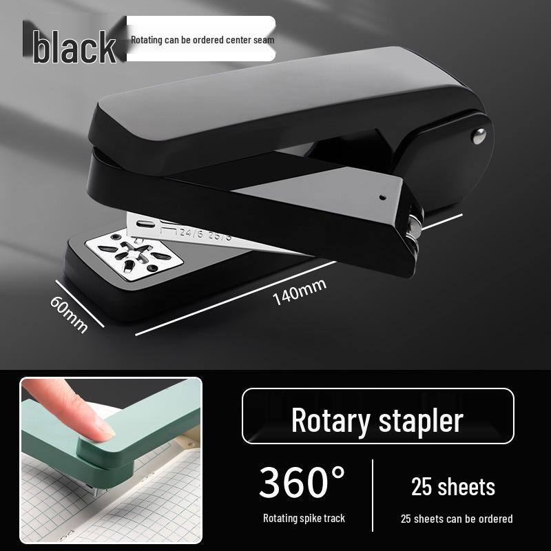 Rotatable Large Stapler for Students & Office - Labor-Saving, Thick-Binding Tool