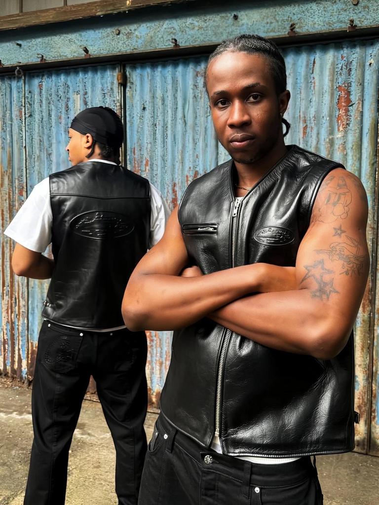 Herren Winter MA1 Fliegerjacke aus PU-Leder & Baumwolle - Retro Amerikanischer Street Style