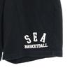 WIND AND SEA Sweat Shorts L Black Men's Used