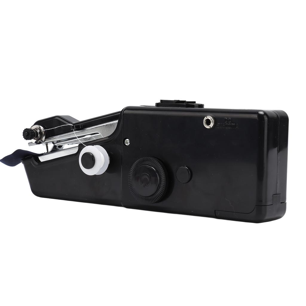 Ruční šicí stroj Vyhlazovací šití Přenosný elektrický šicí nástroj pro domácí cestování Černá