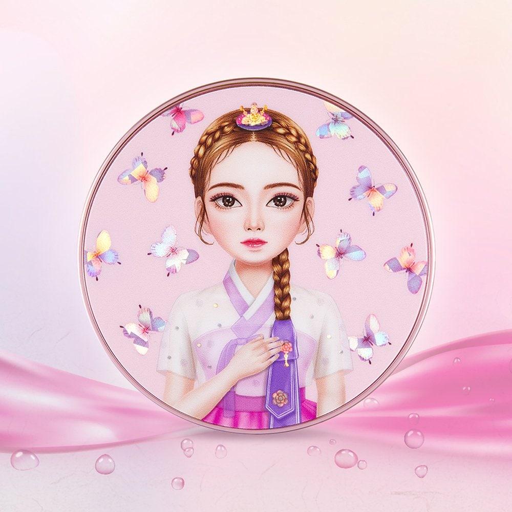 BEAUTY PEOPLE Absolute Madwoman Staffel 8 Wild Strawberry Bamboo Cushion Foundation Hauptprodukt 18g + Puderquasten 3St.