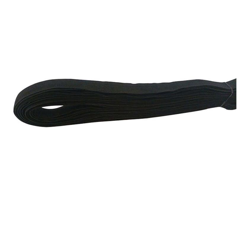 High Elastic Flat Elastic Band черный