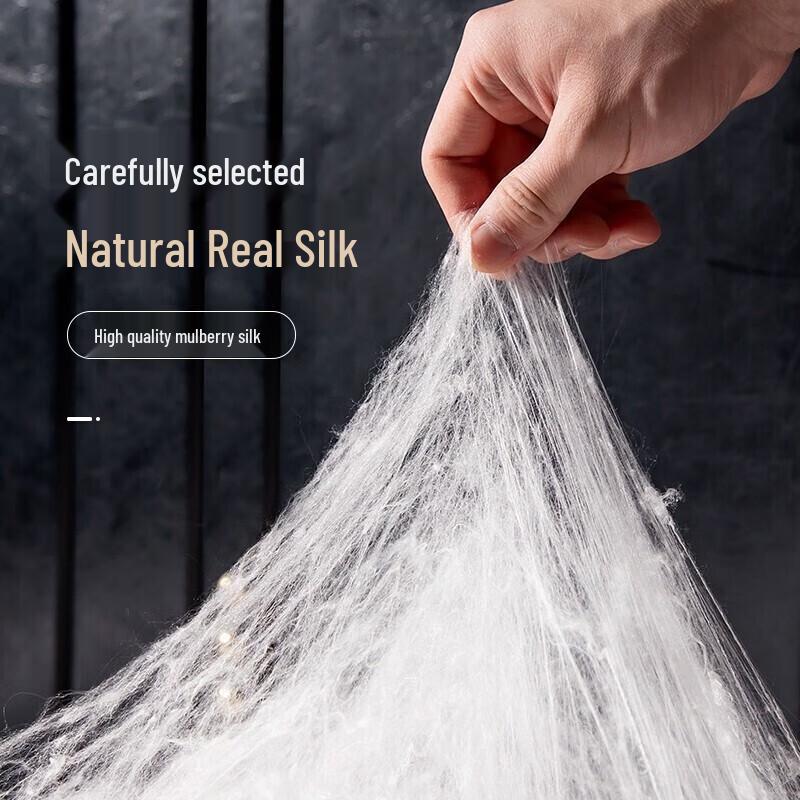 Nanji Ren All-Season Silk Blend Quilt