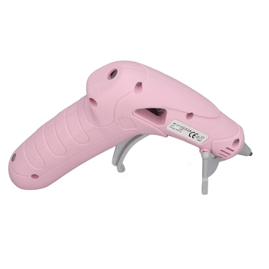 Hot Melt Glue Gun USB Rechargeable Cordless Mini Hot Melt Gun With 30PCS Adhesive Bars Tool Bag and