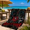 Guns n' Roses band musicale Telo Mare in Microfibra, Leggero e Asciugatura Rapida, per Viaggi Estivi, Ventilatore Piscina Regalo di Compleanno