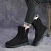 Fashion European and American Frosted Snow Boots Women's 2024 New Winter Anti Slip and Warm Women's Short Cotton Boots Zapatos De Mujer