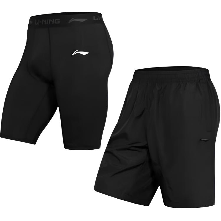 Li Ning Fitness Sets Men s Moderate YKSU203-1 175