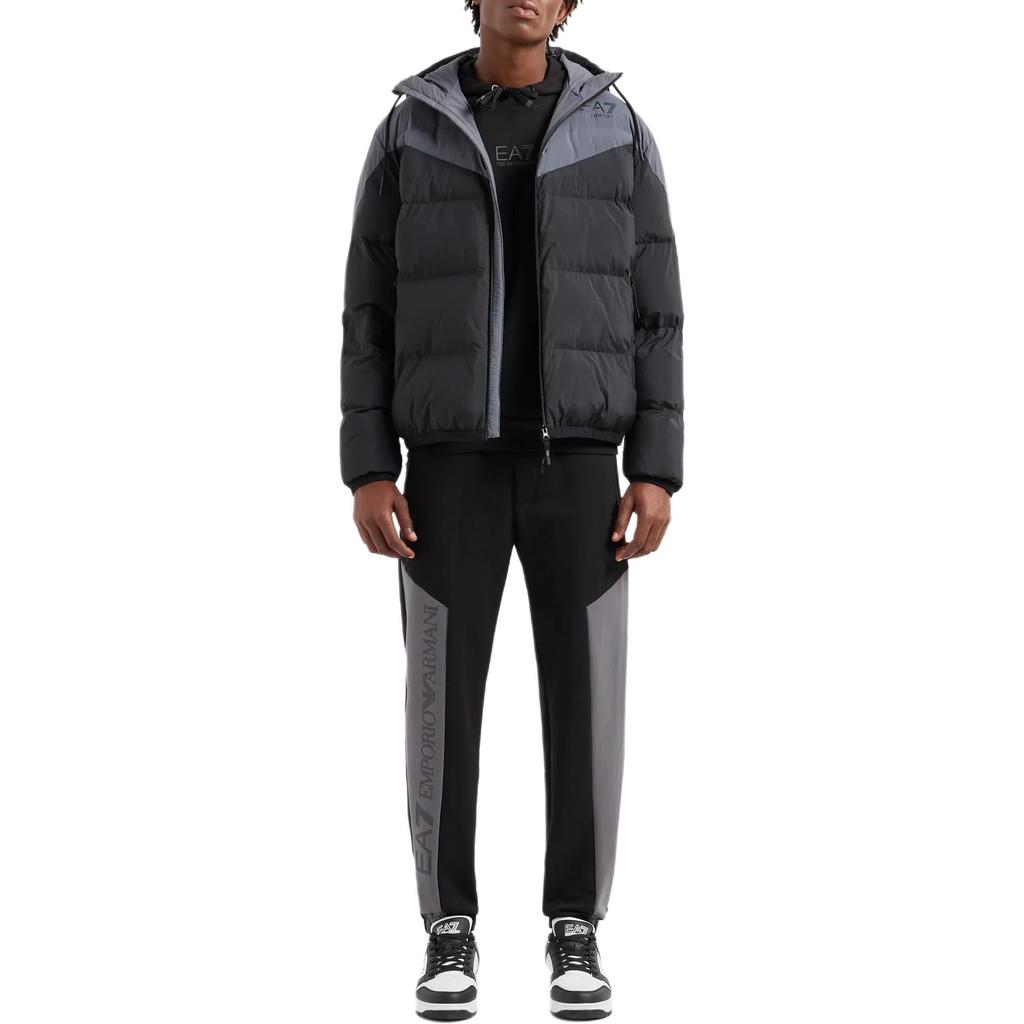 EMPORIO ARMANI EA7 Puffer Jacket Men's Black 6DPB30P-NDOZ-1200