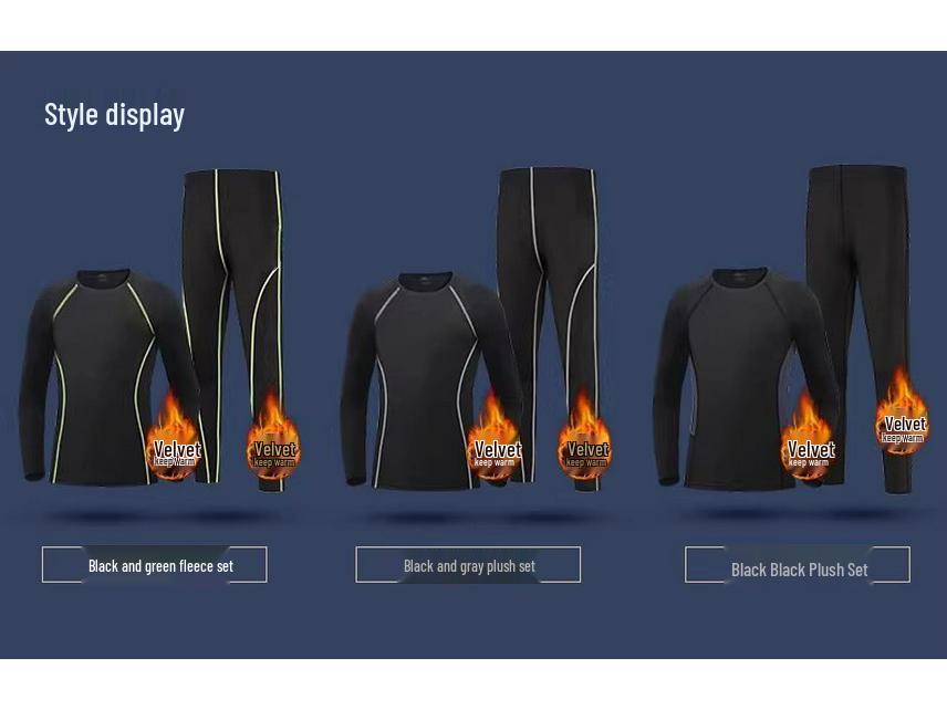 Girls' Warm Quick-Dry Sports Base Layer Set - Winter Training Suit for Basketball & Football