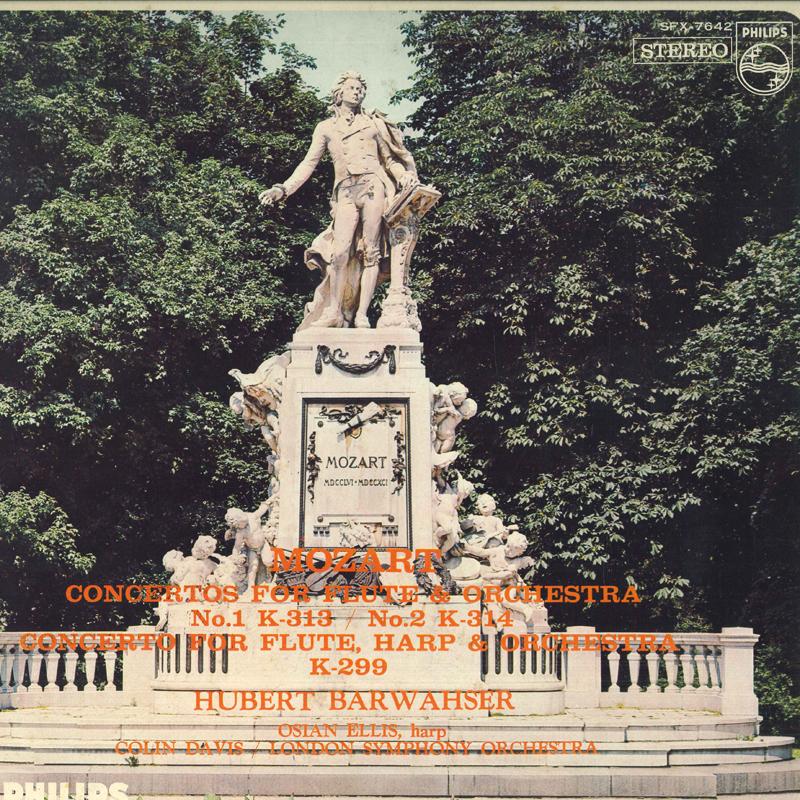 

LP Record - Mozart: Flute Concerto No. 2 / Flut SFX7642 PHILIPS Japan Classical Used