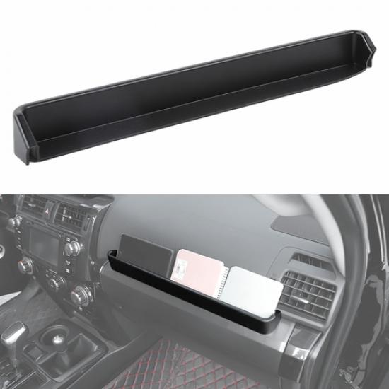 Passenger Armrest Storage Box Tray Organizer For 4Runner 2014+ Black Accessories