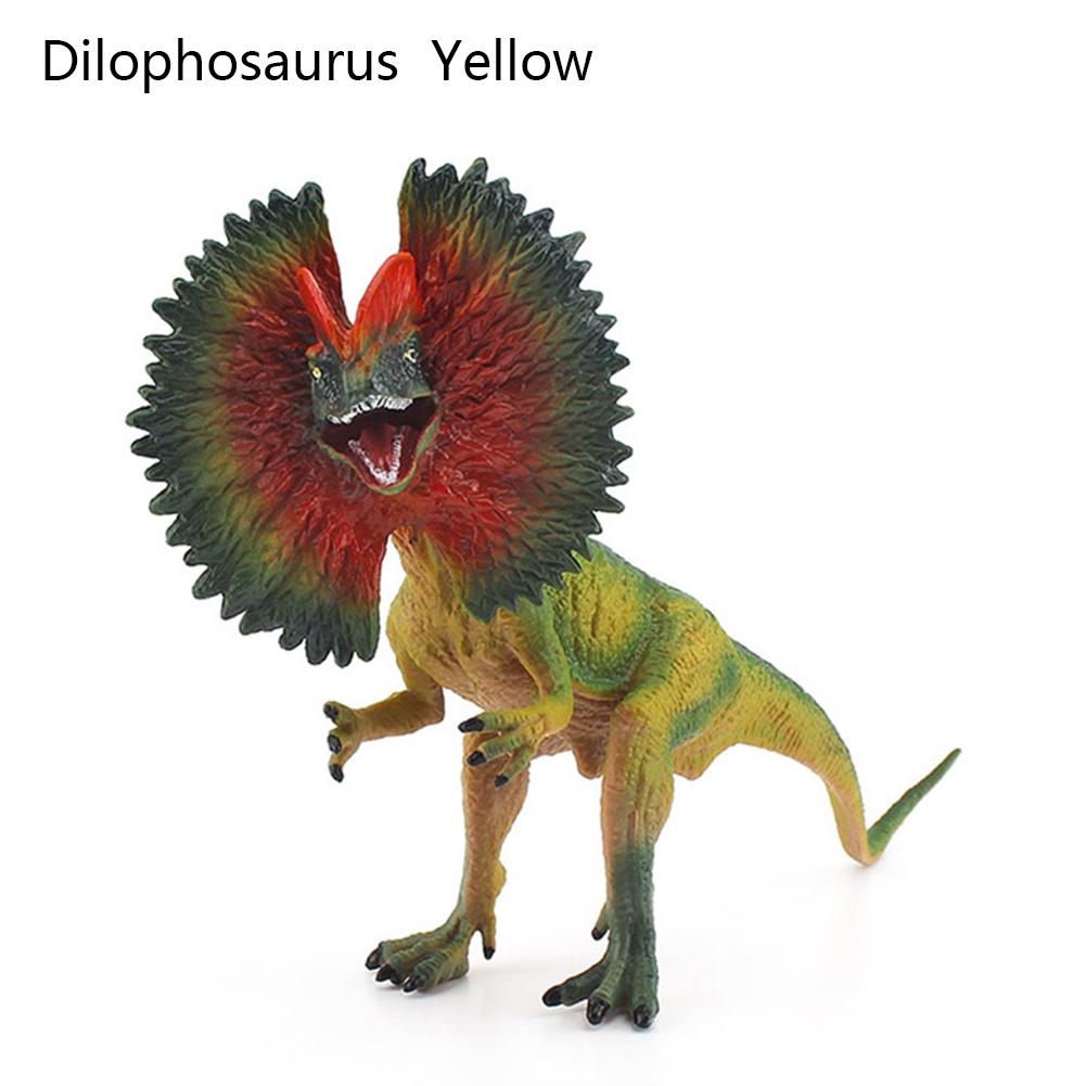 Dilophosaurus Dinosaurus Speelgoed Simulatie PVC Actiefiguur Model Speelgoed Raptor Dinosauriërs Ornamenten Educatief Speelgoed Voor Kinderen