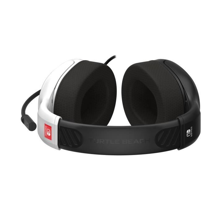 Casque Gaming filaire - TURTLE BEACH - Nintendo Switch - Airlite Fit - Noir et Blanc