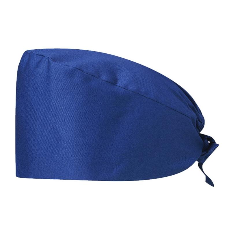 Comfortable Surgeon Hat for Hospital Staff Reusable Unisex Scrub Hat for Nurse Doctors Medicals Care Round Scrub Hat