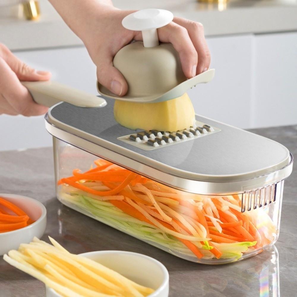Effortless Multifunctional Vegetable Slicer Handheld Vegetable Cutter  Shredding