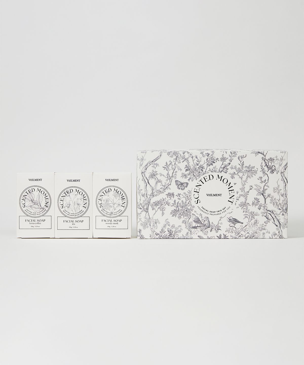 Scented Moment Premium Cleansing Soap 3-Piece Gift Set (1 Set)