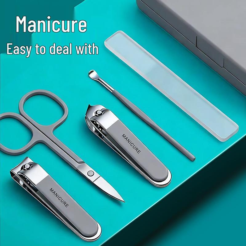 5-Piece Large Nail Clipper Set for Home Use - Boxed trimming tools