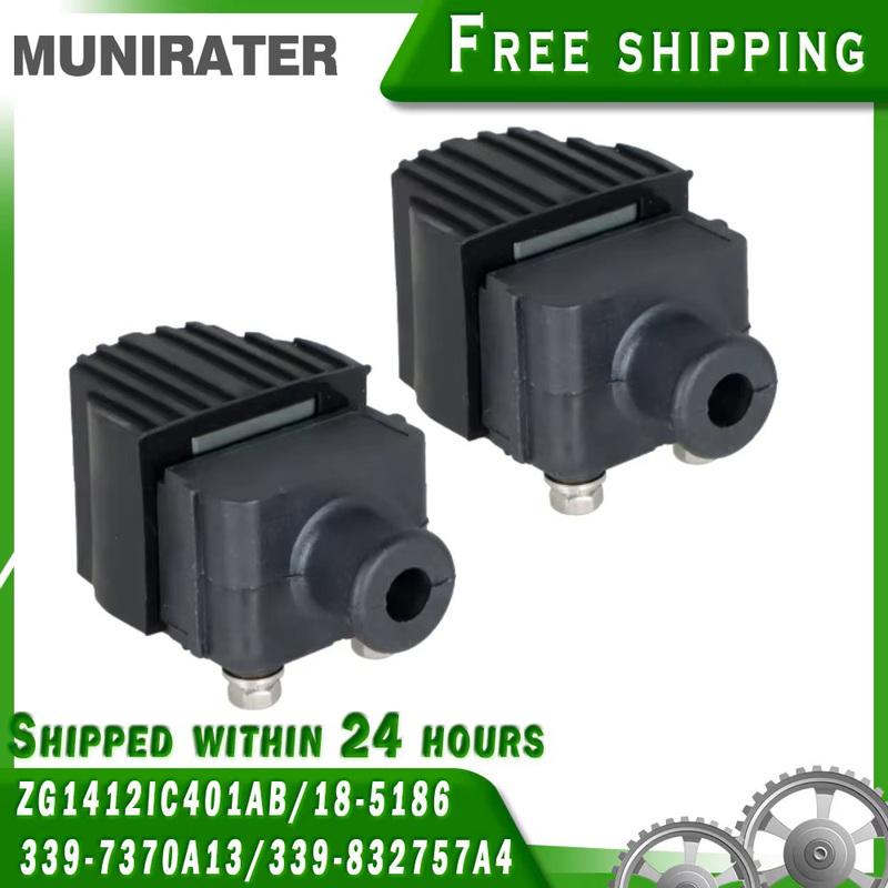 For Mercury Outboard 25Hp Engine 1980 1982-2006 Ignition Coils 2-Pack