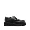 Ferragamo Lace Up Black