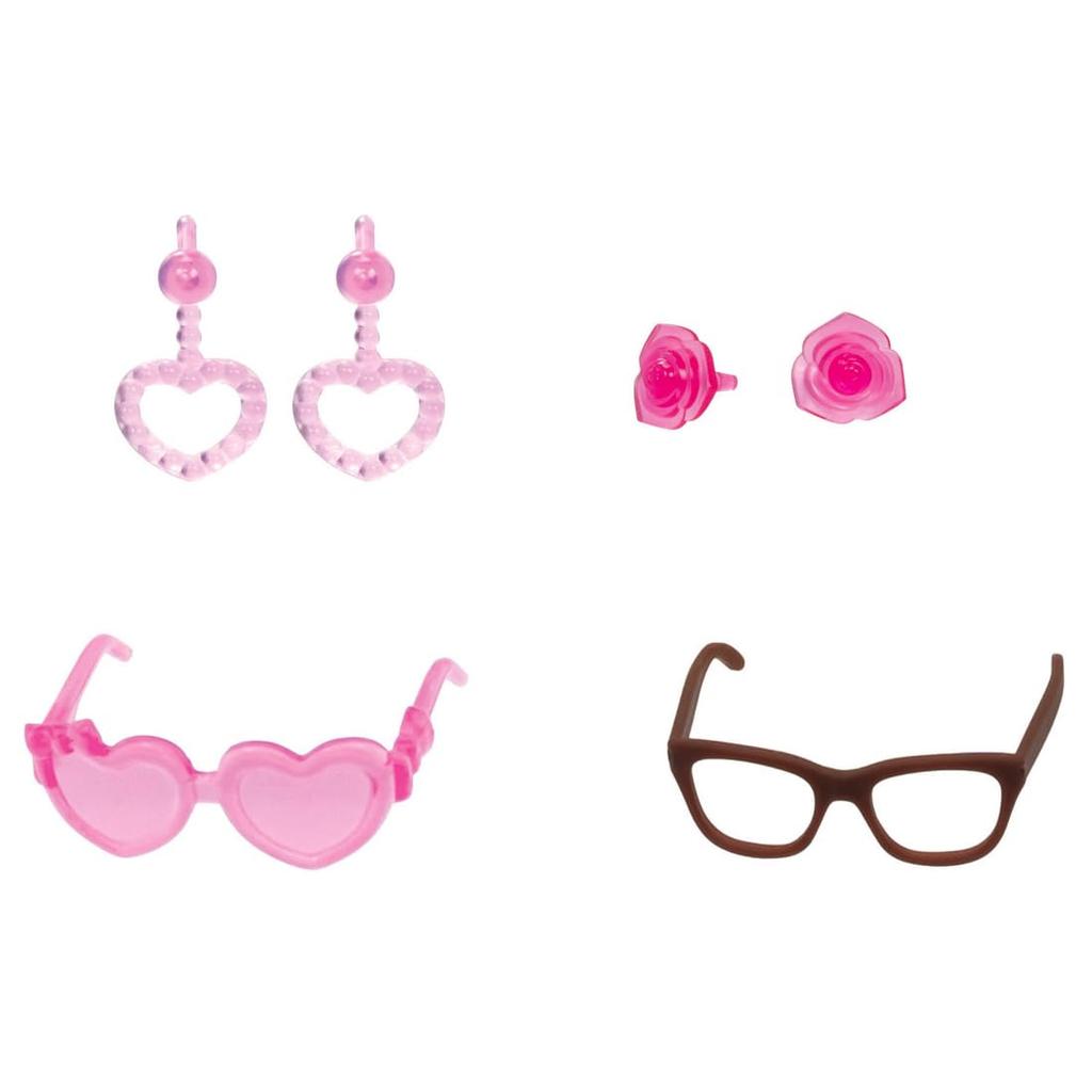 Takara Tomy Licca-chan LG-15 Fashionable Goods Set, Dress-Up Pretend Play Toy, Ages 3 and Up