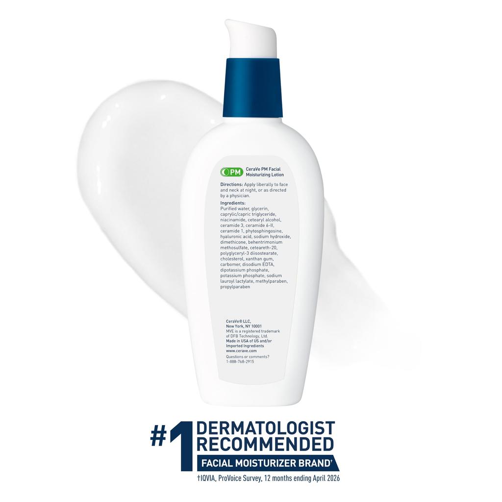 CeraVe Facial Moisturizing Lotion PM 89 ml (3 oz) (x 1)