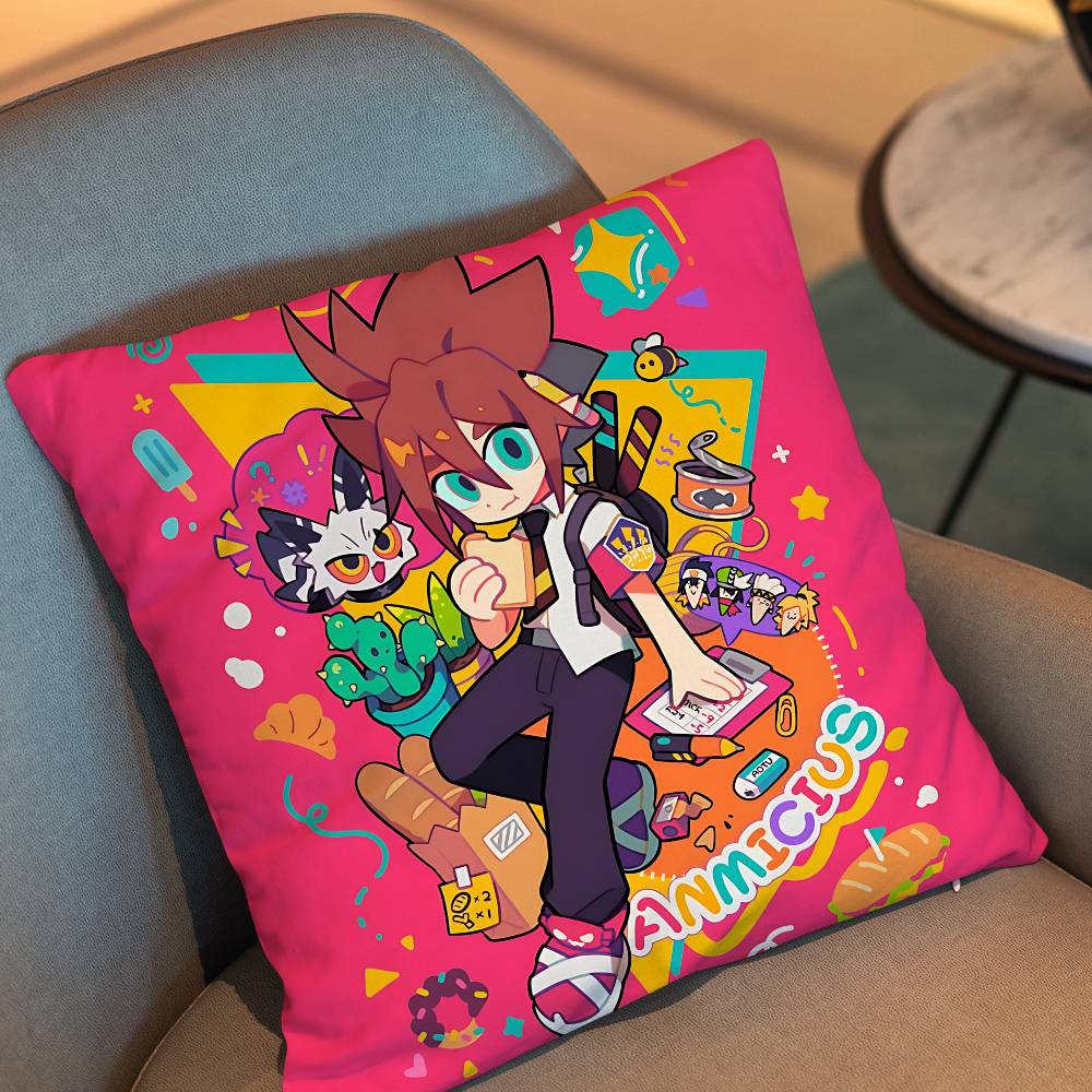 Anime 2D Aotu World Room Decor Para Regalar Pillow Cover Living Room Sofa Cushion Cover Bedroom Room Bed Pillow Cover