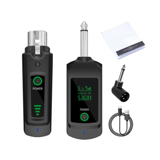 Wireless Lavalier Microphone Strong Anti-Interference Stable Audio Transmission Plug-Play Mini Microphone for Video Recording