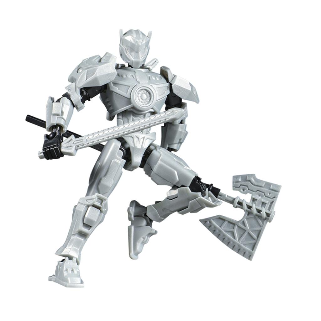 New 3d Printed T13 Mechwarrior Project Action Figure Toys Dummy 13 Multi-Jointed Movable Custom Accessories Gift Toys