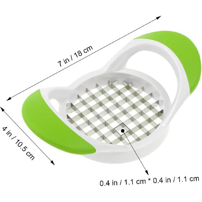 DOITOOL French Fry Cutter Stainless Steel Potato Cutter for Fries Potato Slicer with Handle Fruit Slicer for Potatoes Carrots Onions