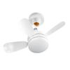 Multifunktionale Deckenventilatorleuchte mit Fernbedienung 3-stufig verstellbare Ventilatorlampe für Küche Schlafzimmer Wohnheim Arbeitszimmer