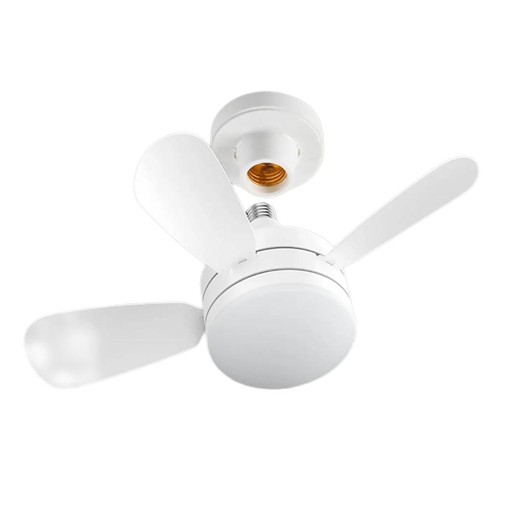 Multifunktionale Deckenventilatorleuchte mit Fernbedienung 3-stufig verstellbare Ventilatorlampe für Küche Schlafzimmer Wohnheim Arbeitszimmer
