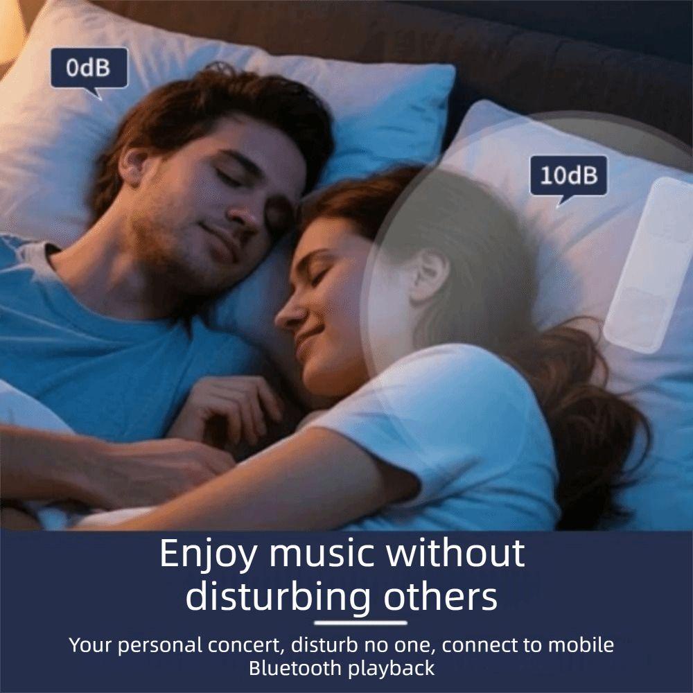 Bluetooth 5.3 Under Pillow Bluetooth Speaker Ultrathin Sleep Speaker  Home Use