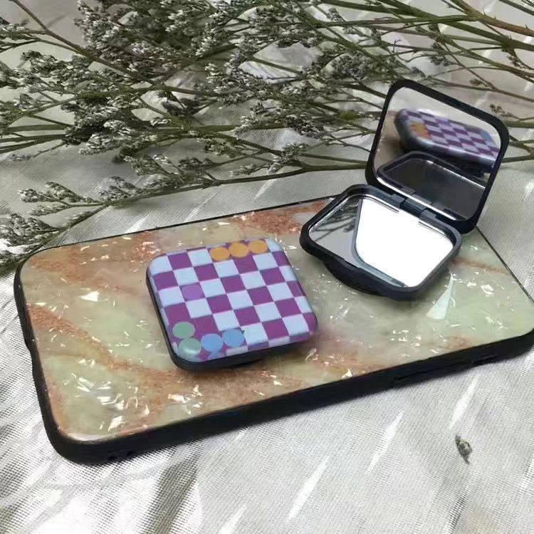 

Ins Style Mirror Surface Cushion Airbag Bracket with Adhesive Makeup Touch-Up Mirror