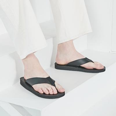 [Miami Project] MF North Island Leather Flip Flop Vantablack [S4012] [Shipped from Korea] 100% Authentic