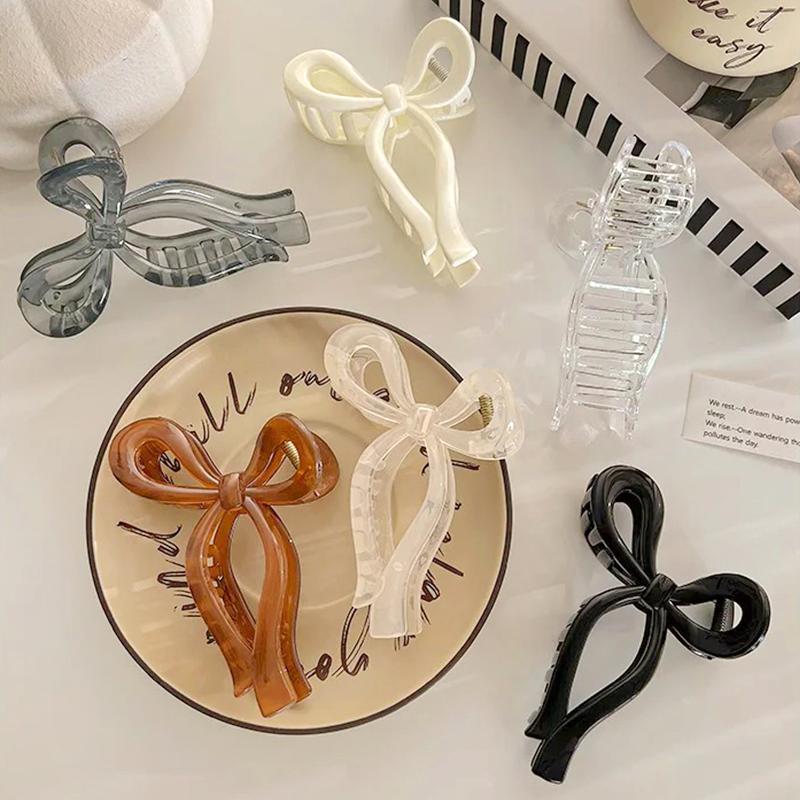 

Женские аксессуары для волос, заколки с бантом, заколки для волос, бантики, заколки для волос, акриловые заколки, однотонные