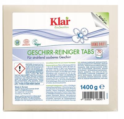 ECO DISHWASHER TABLETS (70 Pcs.) - KLAR