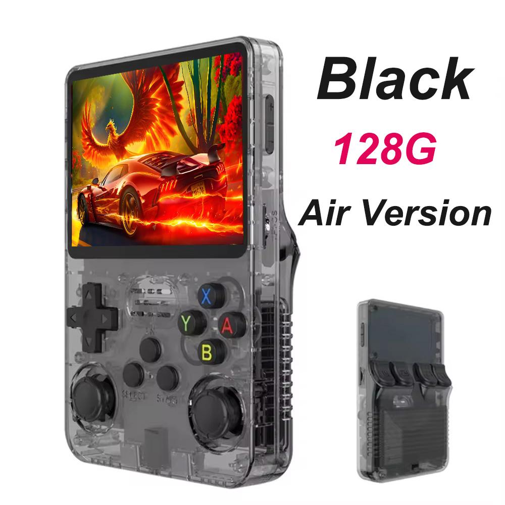 Newly Arkos 2.0 Air Version 128GB 20000+ Games R36S PS K36 X6 Mini Portable Retro Video Handheld Handheld Game Boy Game Console 3.5 &64 GB чёрный
